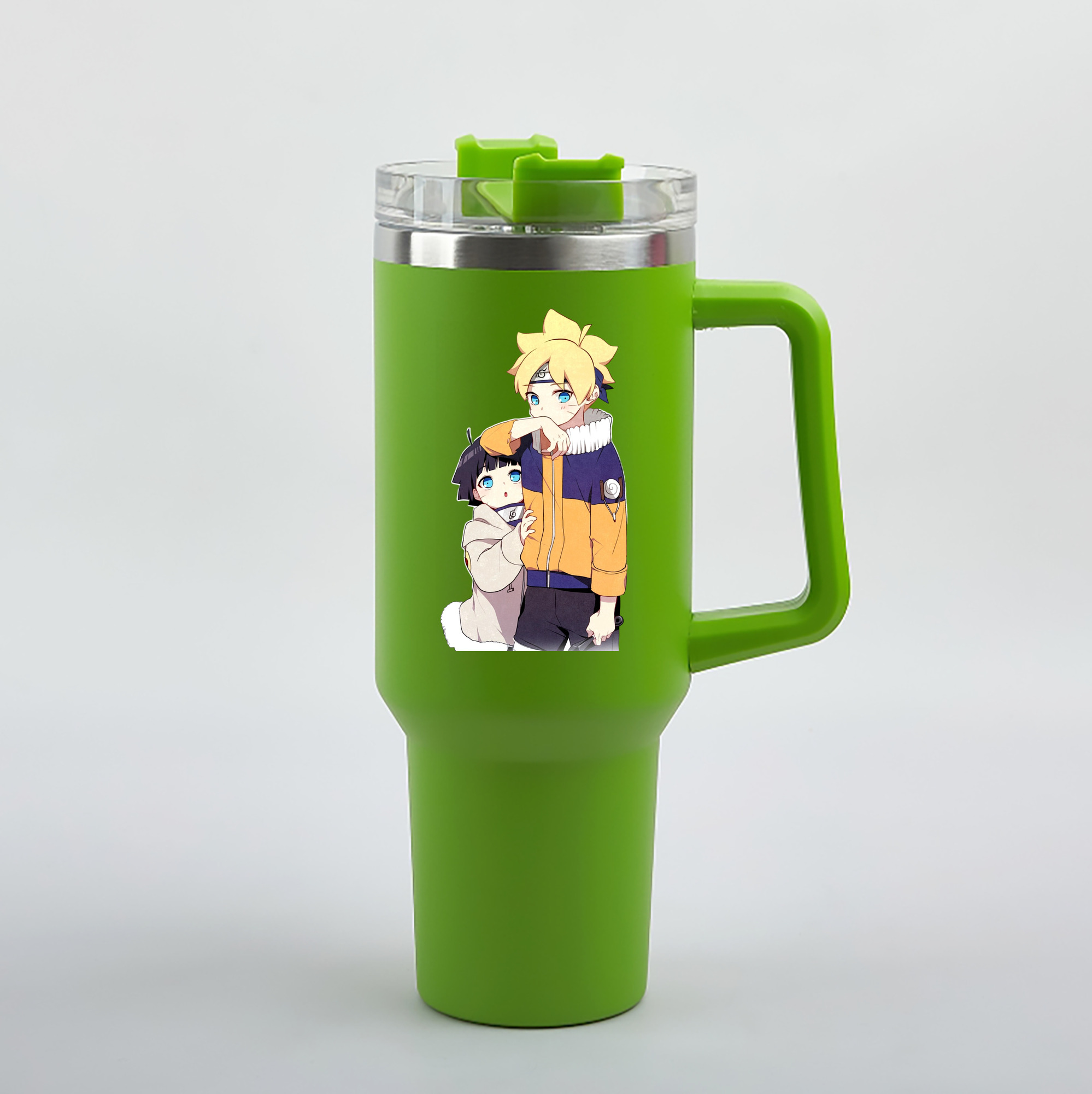 （画像用） NARUTO -ナルト- うずまき ボルト Uzumaki Boruto 1200mL車用タンブラー（カラープリント）